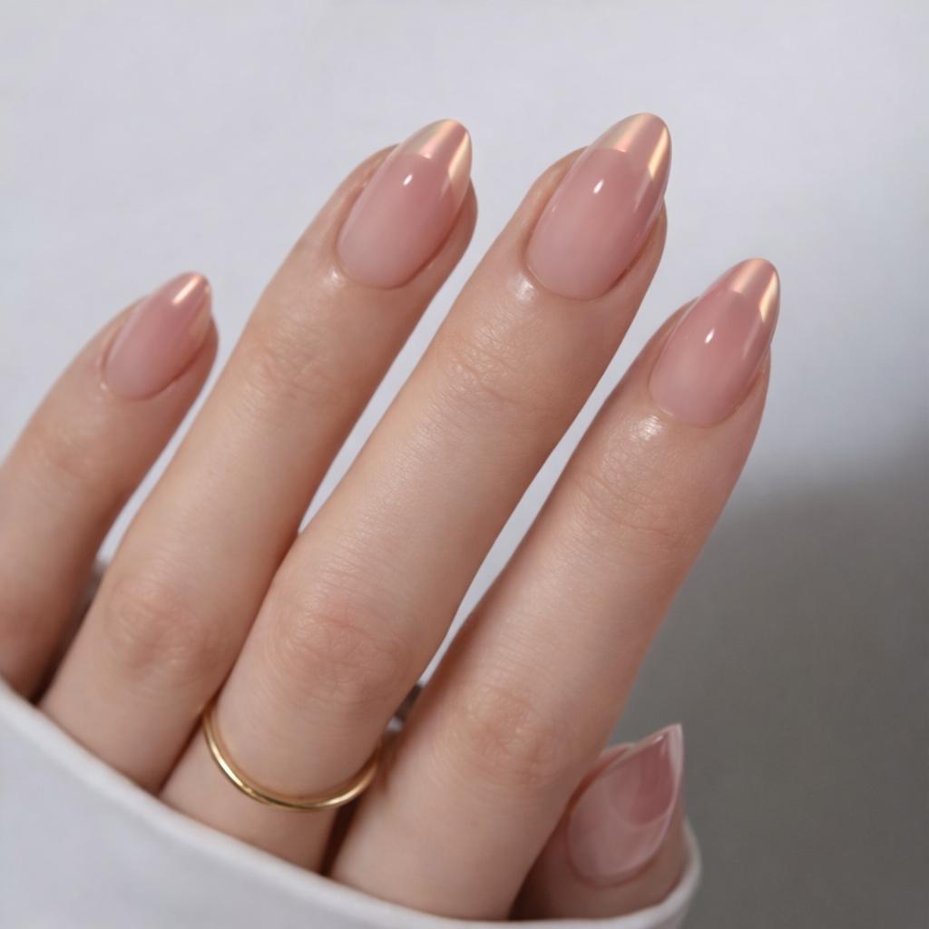 Gleami Rose Glaze Press-On Nails